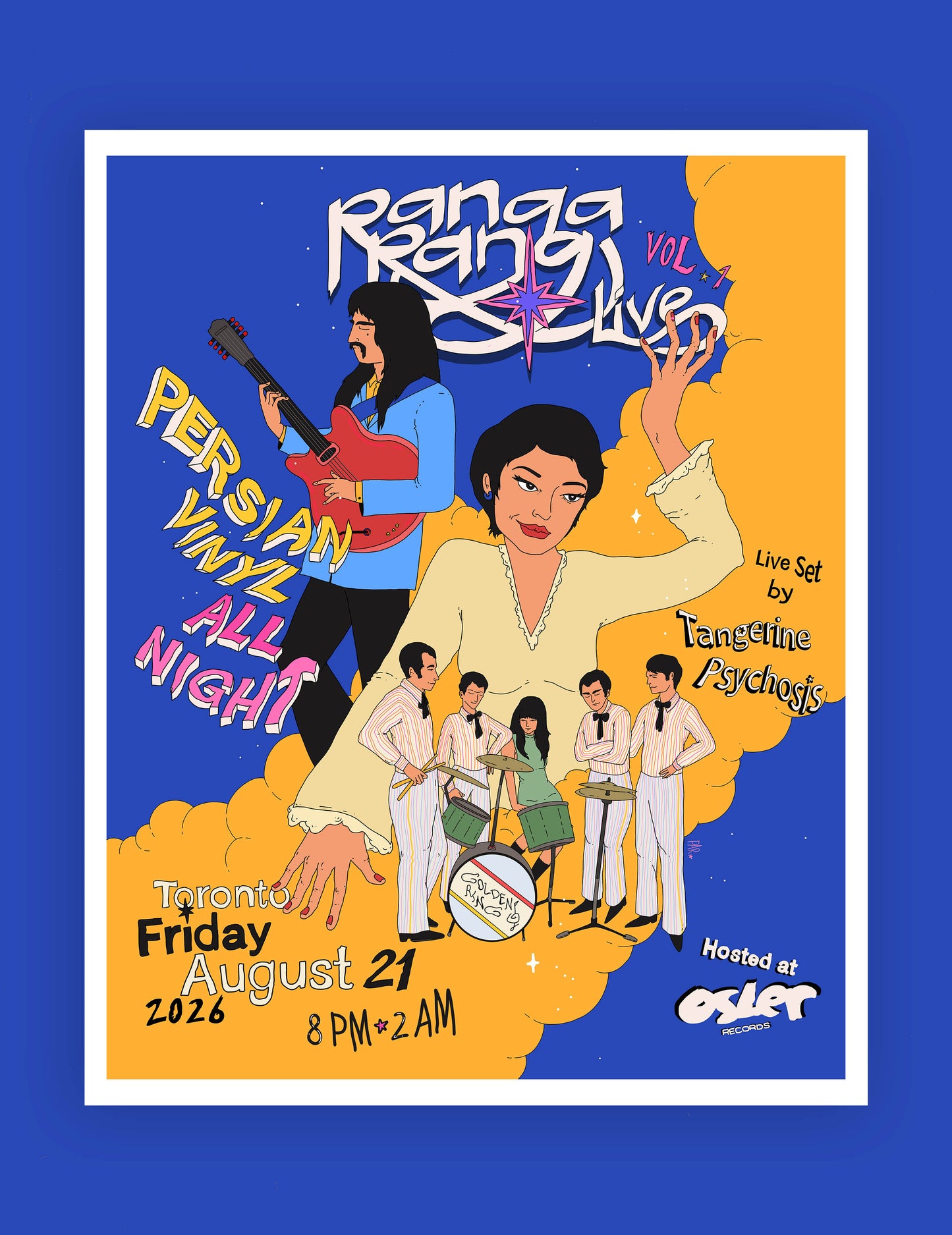 Rangarang Live Vol. 1 Screen Print [Pre-order]