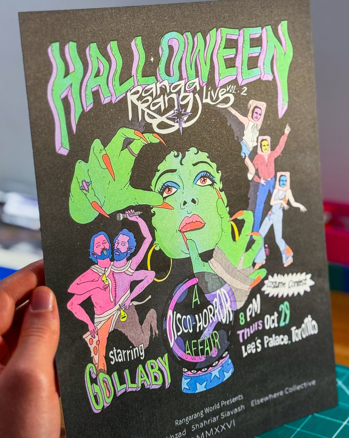 Rangarang Live Vol. 2: Halloween [9" x 12" Risograph]