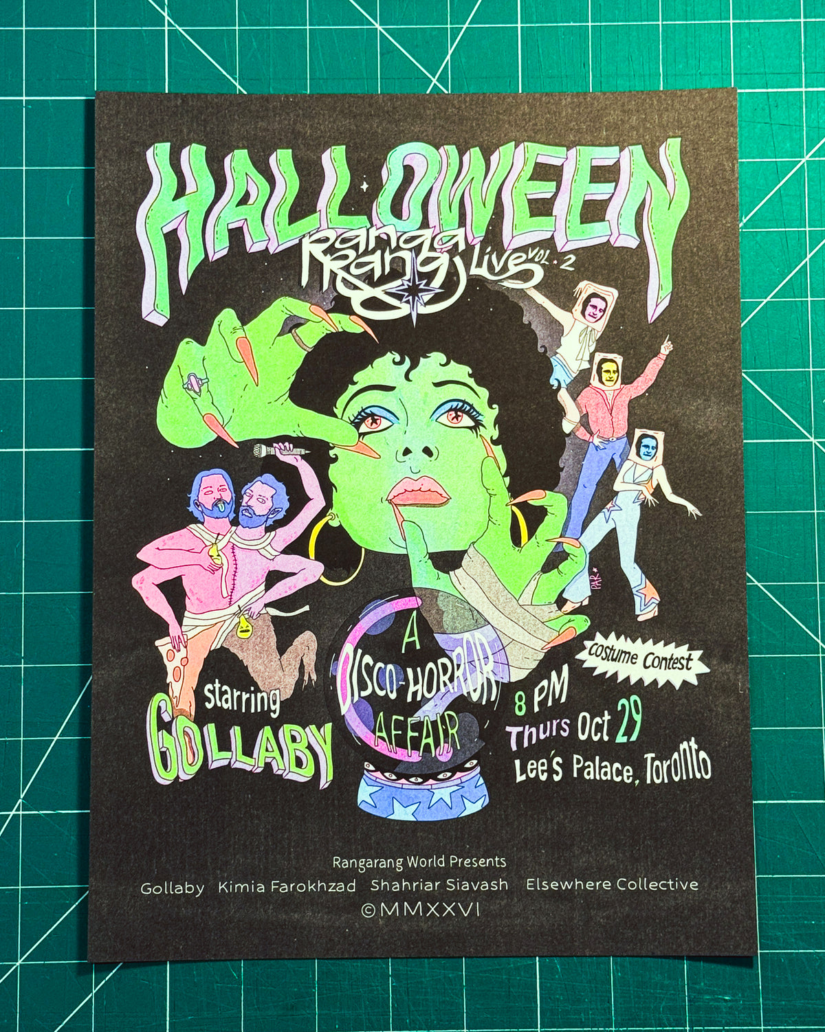 Rangarang Live Vol. 2: Halloween [9" x 12" Risograph]