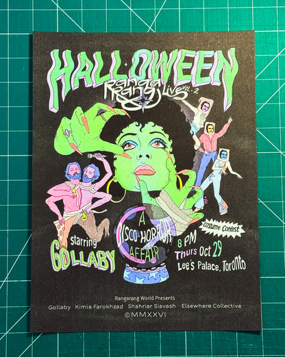 Rangarang Live Vol. 2: Halloween [9" x 12" Risograph]